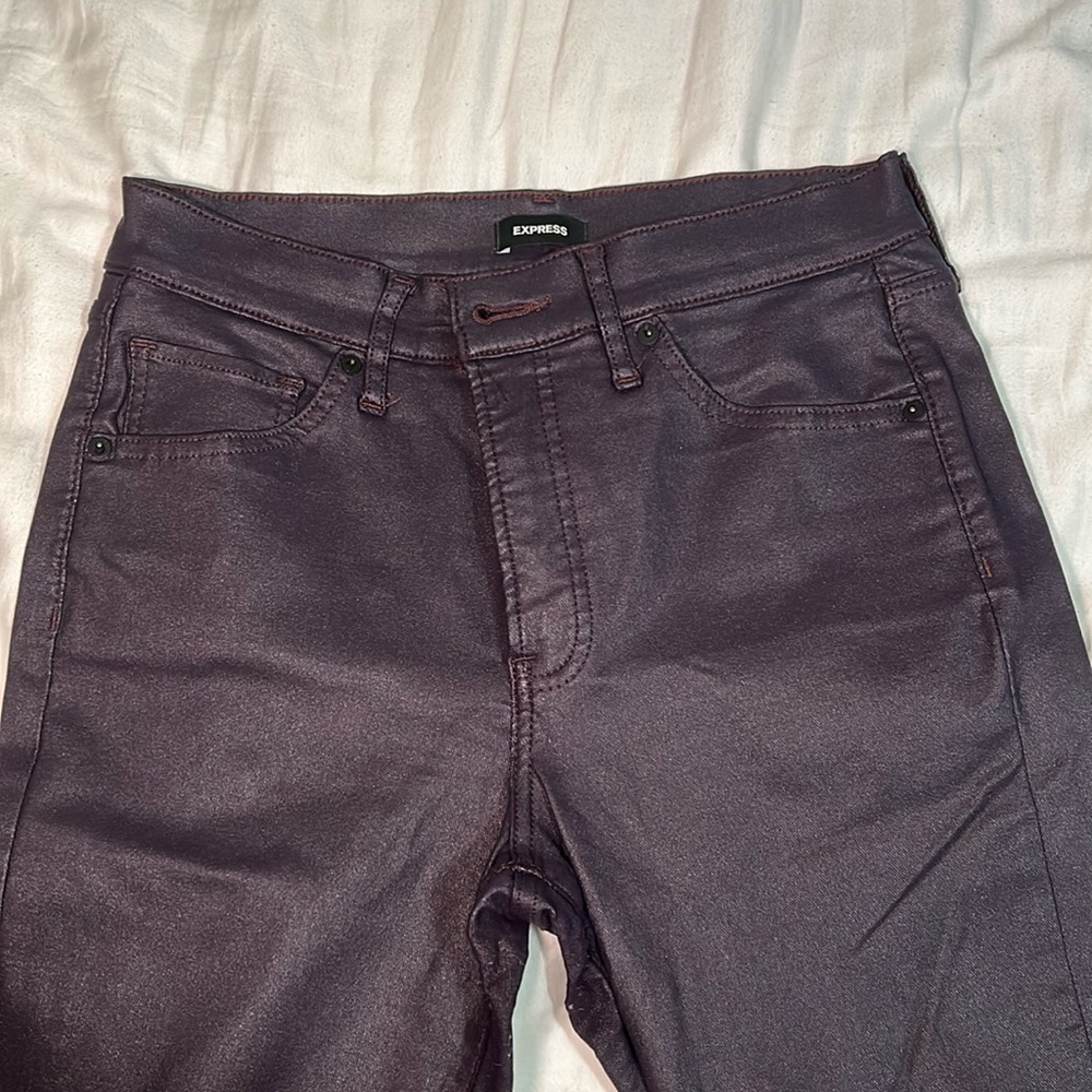 EXPRESS MID RISE SKINNY JEANS